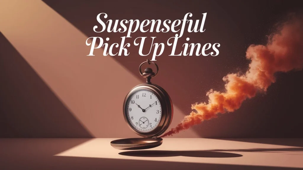 Suspenseful Pick Up Lines