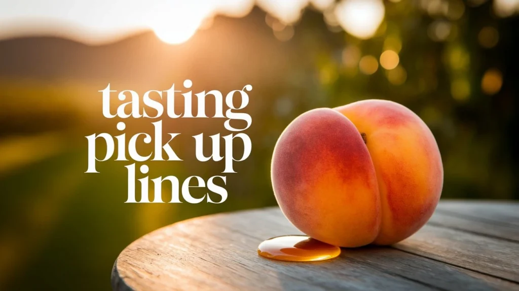 Tasting Pick Up Lines