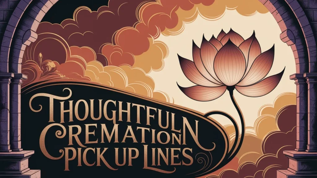 Thoughtful Cremation Pick Up Lines