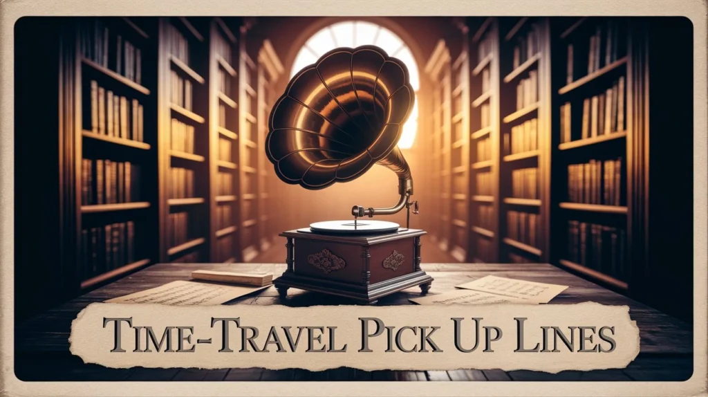 Time-Travel Pick Up Lines