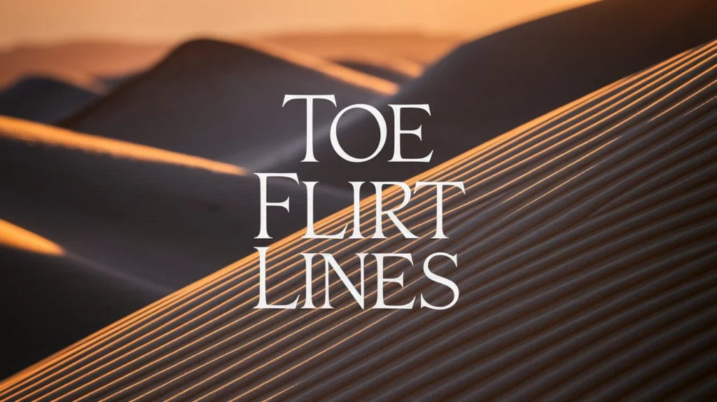Toe Flirt Lines
