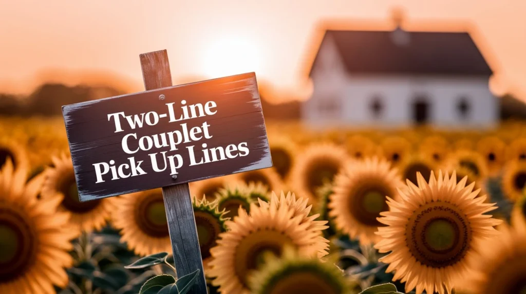 Two-Line Couplet Pick Up Lines