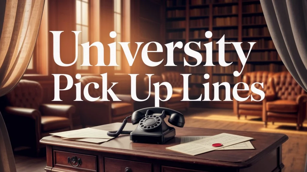 University Pick Up Lines