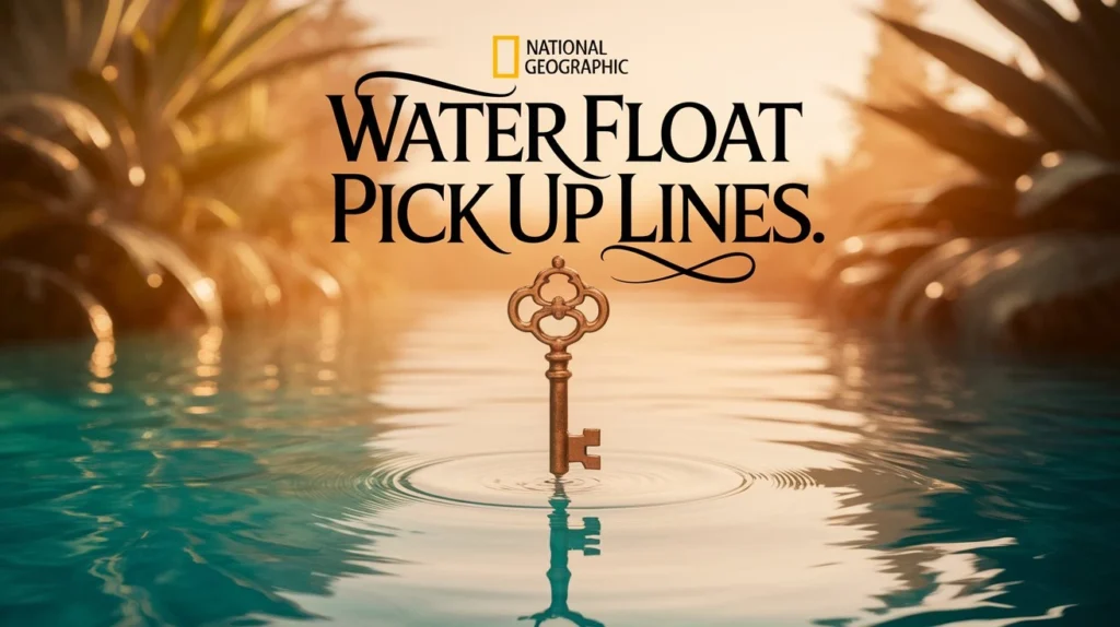 Water Float Pick Up Lines