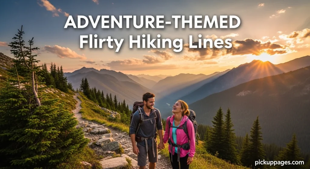 Adventure-Themed Flirty Hiking Lines