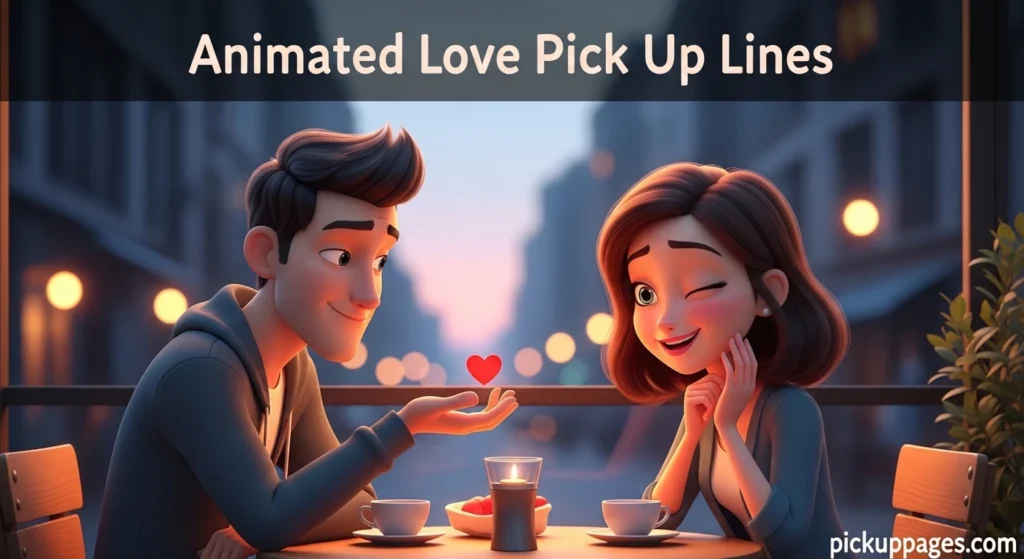 Animated Love Pick Up Lines