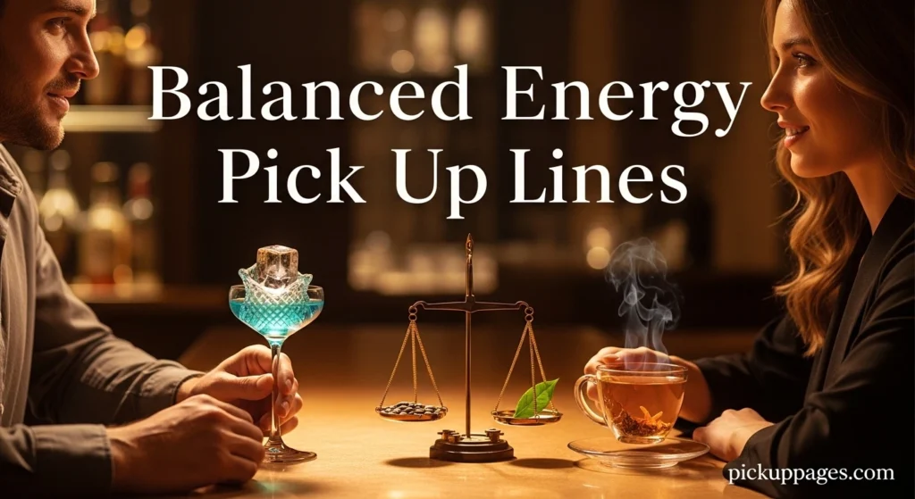 Balanced Energy Pick Up Lines