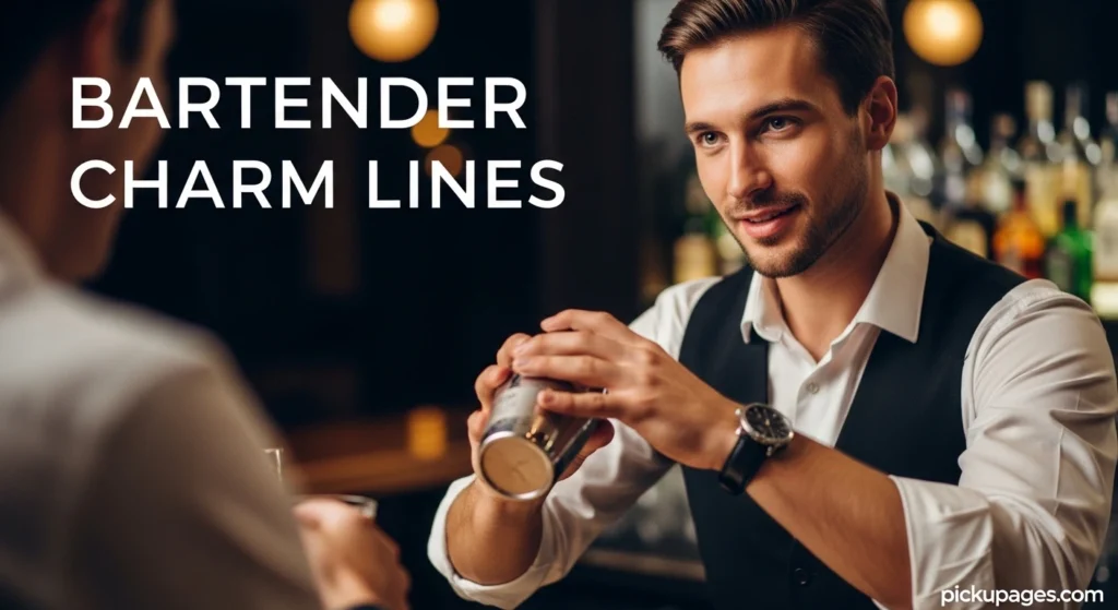 Bartender Charm Lines