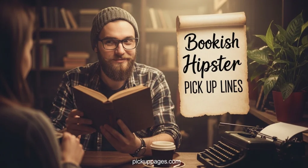 Bookish Hipster Pick Up Lines