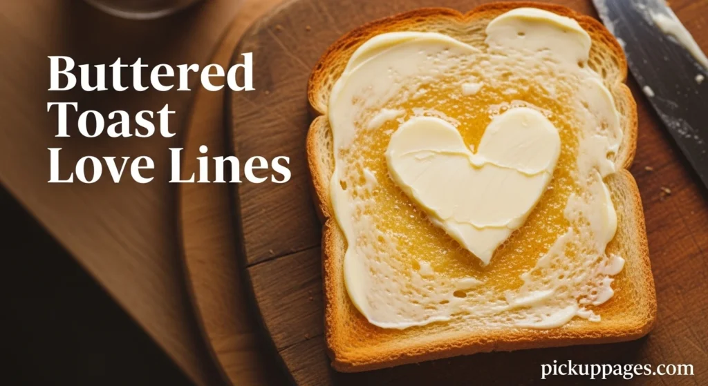 Buttered Toast Love Lines