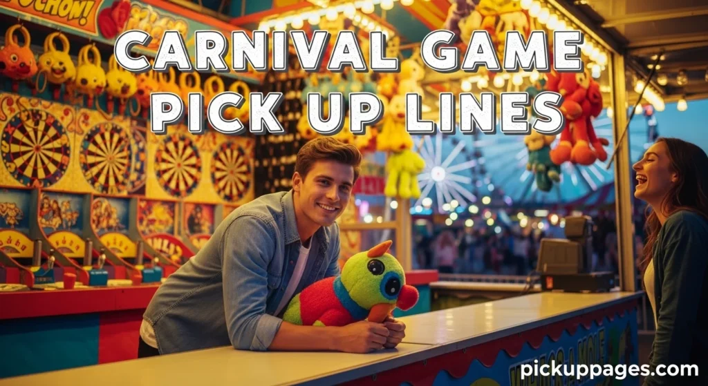 Carnival Game Pick Up Lines