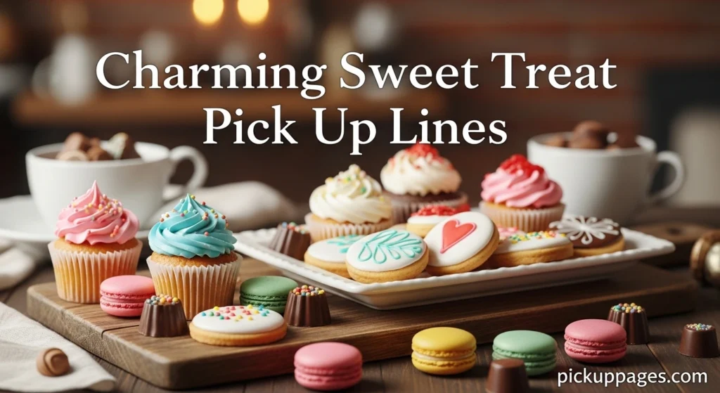 Charming Sweet Treat Pick Up Lines
