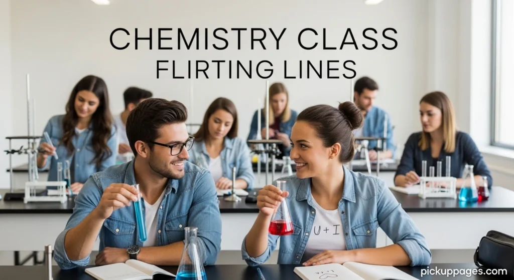 Chemistry Class Flirting Lines