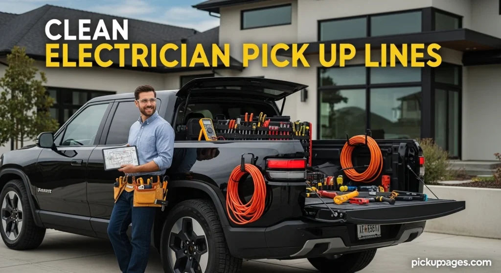 Clean Electrician Pick Up Lines