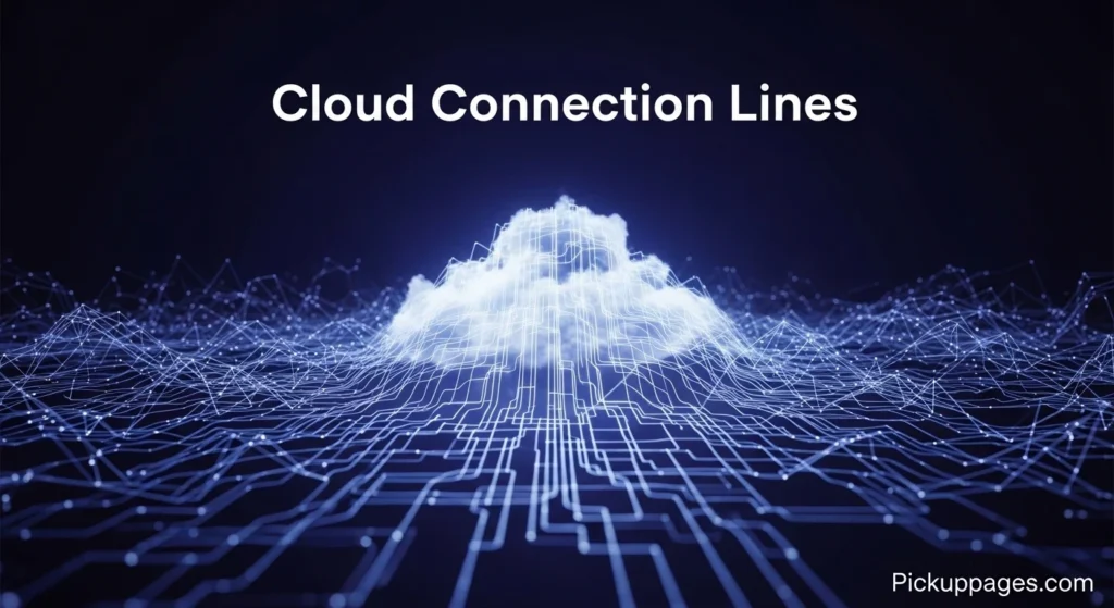 Cloud Connection Lines