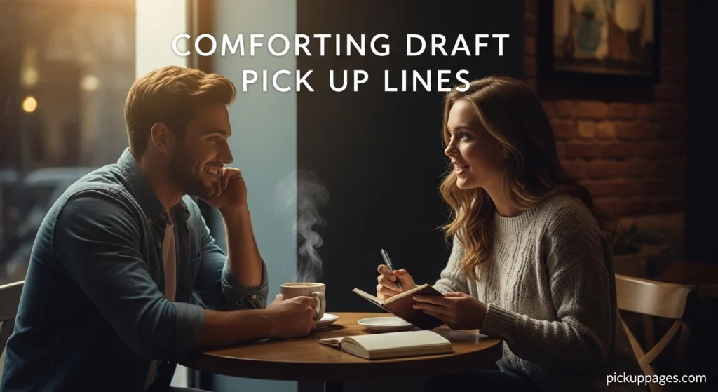 Comforting Draft Pick Up Lines