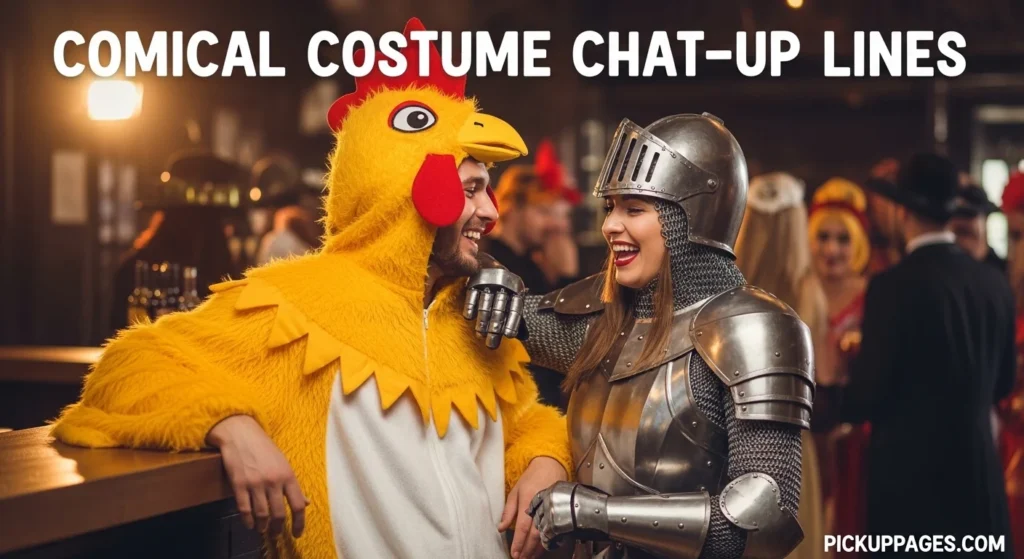 Comical Costume Chat-Up Lines