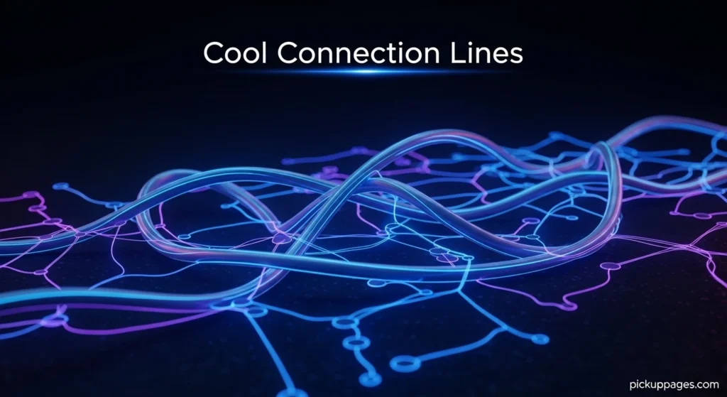 Cool Connection Lines