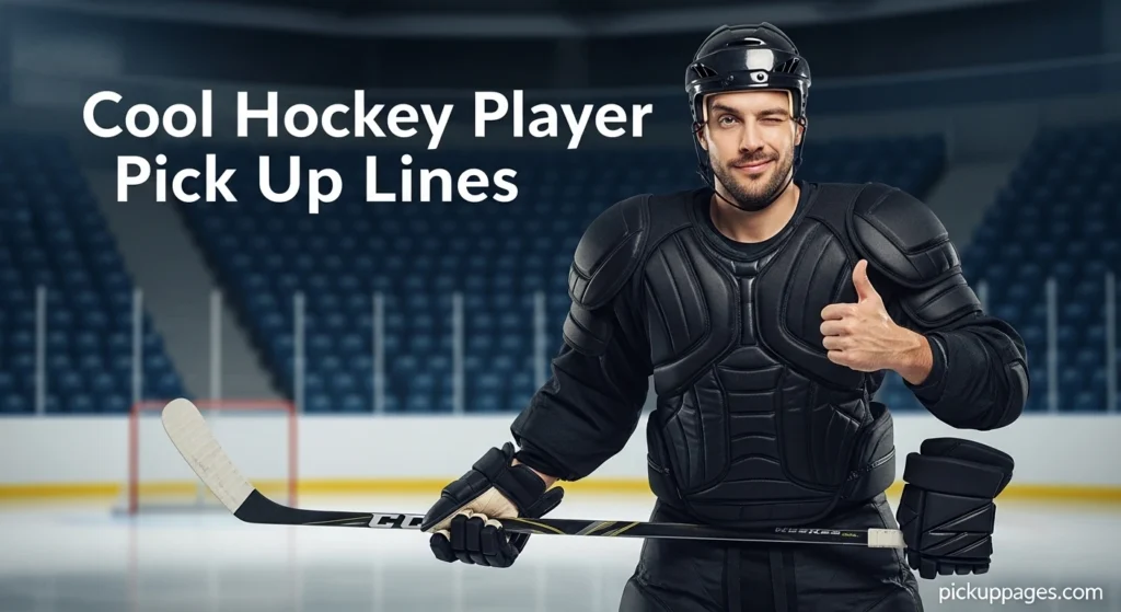 Cool Hockey Player Pick Up Lines
