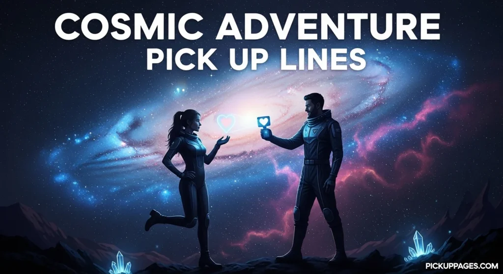 Cosmic Adventure Pick Up Lines