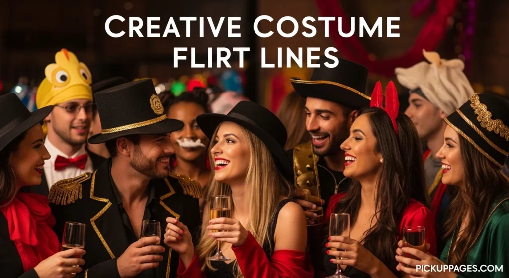 Creative Costume Flirt Lines
