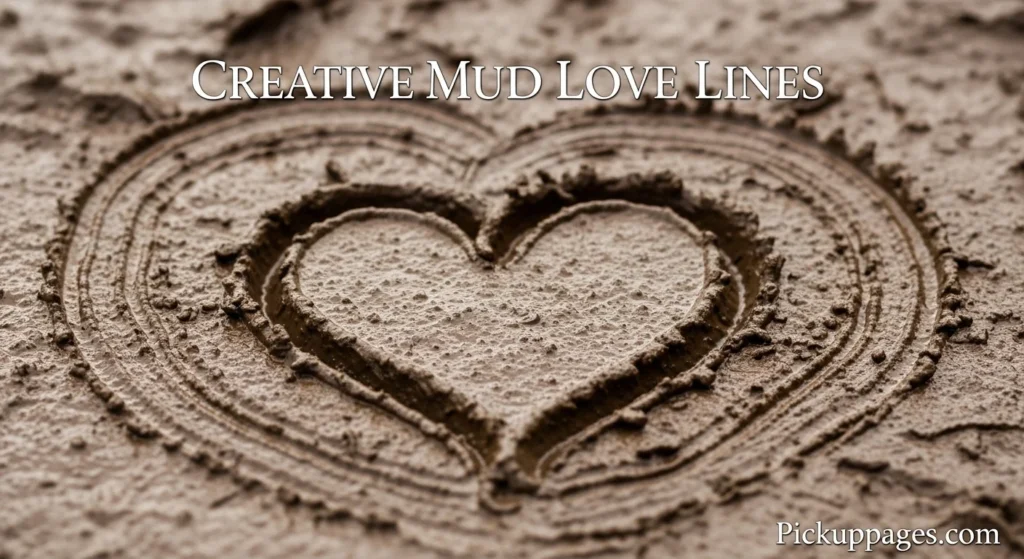 Creative Mud Love Lines