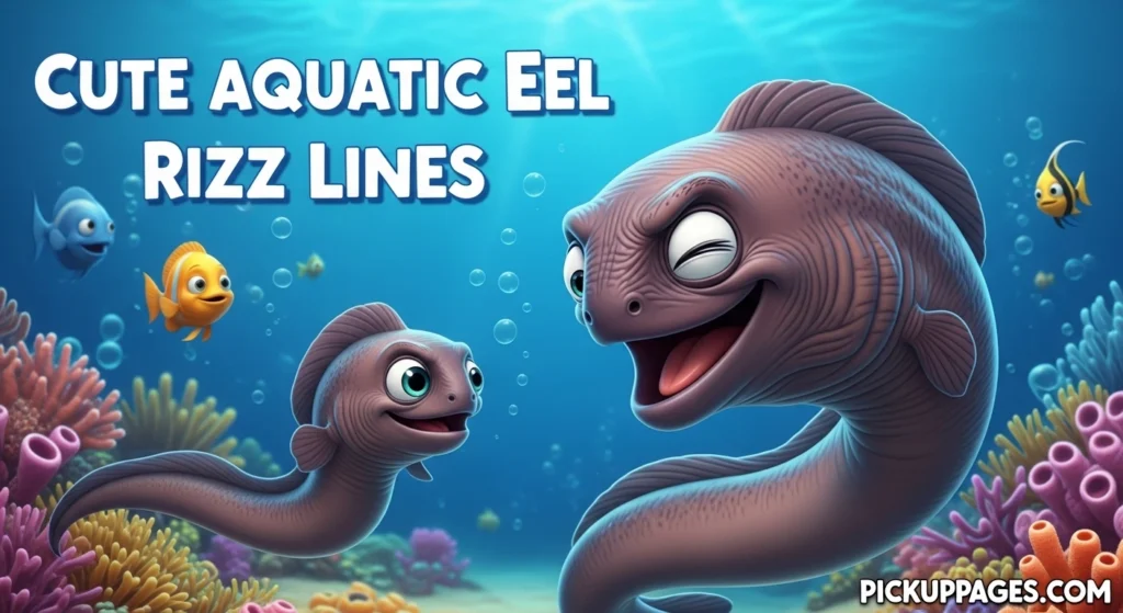 Cute Aquatic Eel Rizz Lines
