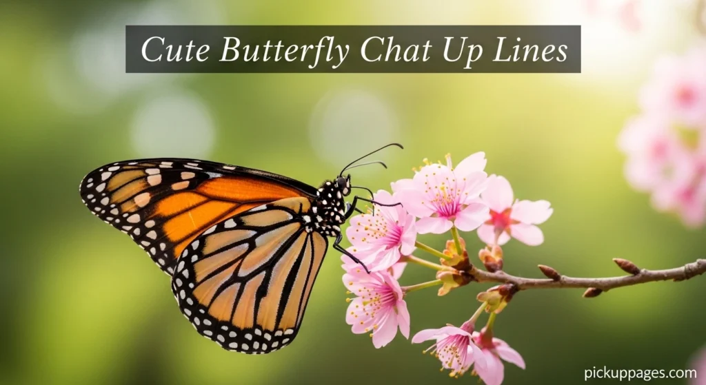 Cute Butterfly Chat Up Lines