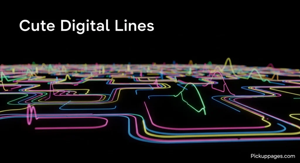 Cute Digital Lines