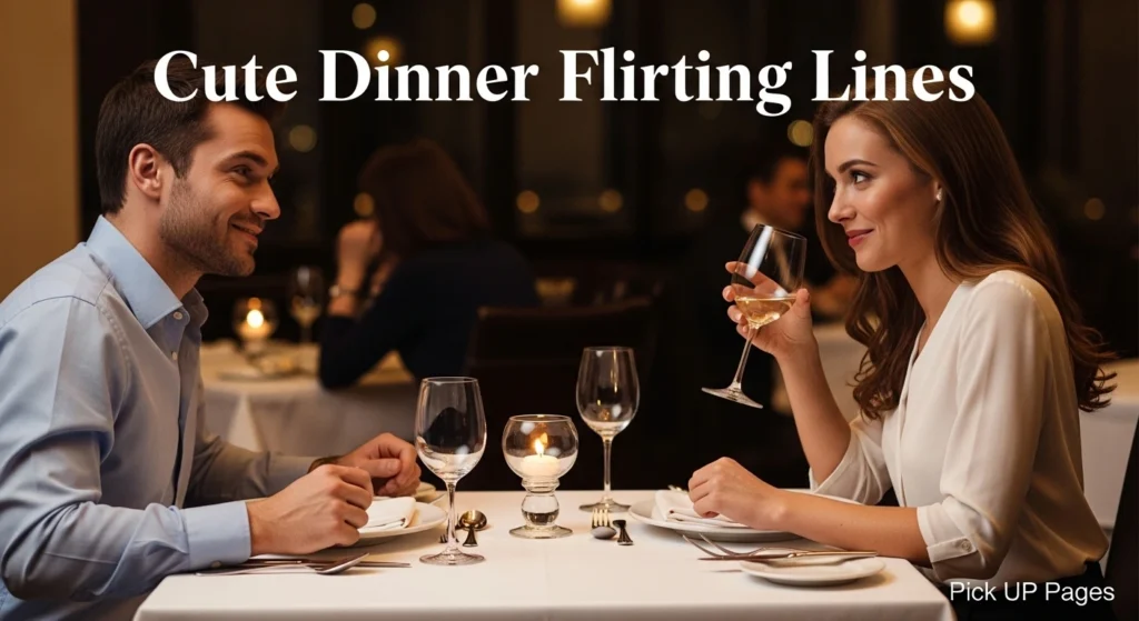 Cute Dinner Flirting Lines