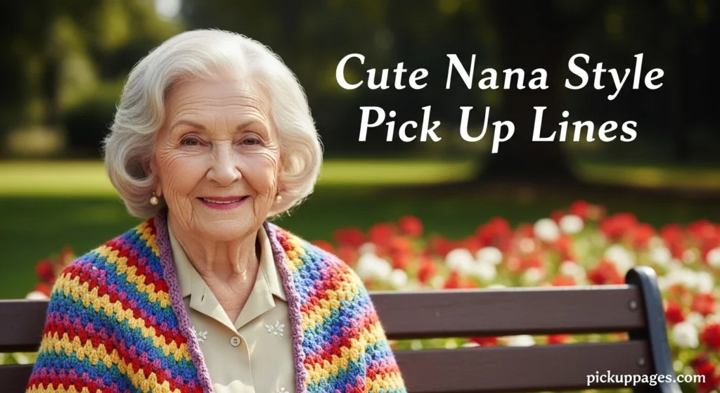 Cute Nana Style Pick Up Lines
