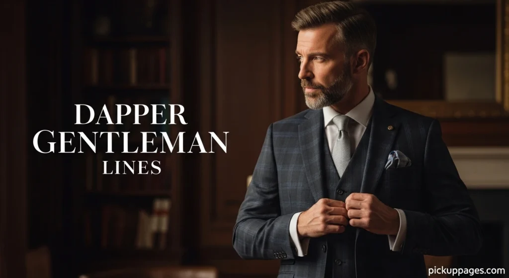 Dapper Gentleman Lines