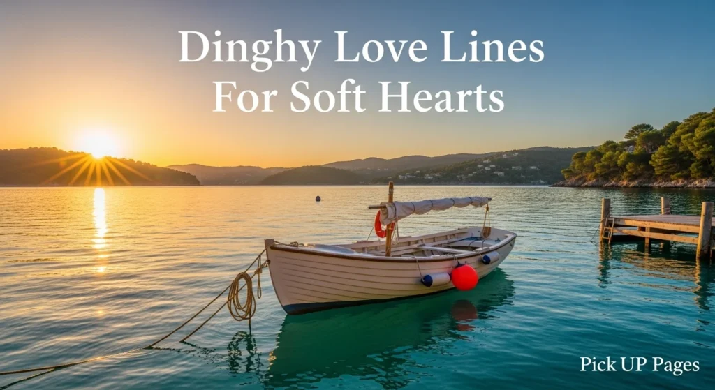 Dinghy Love Lines For Soft Hearts
