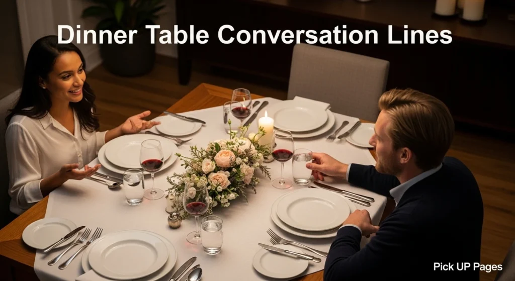 Dinner Table Conversation Lines
