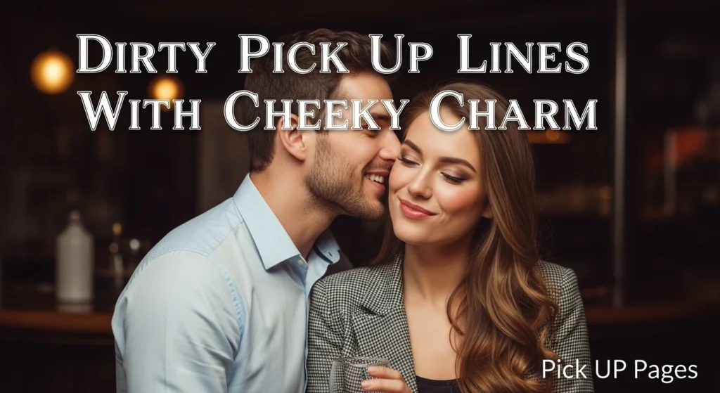 Dirty Pick Up Lines With Cheeky Charm