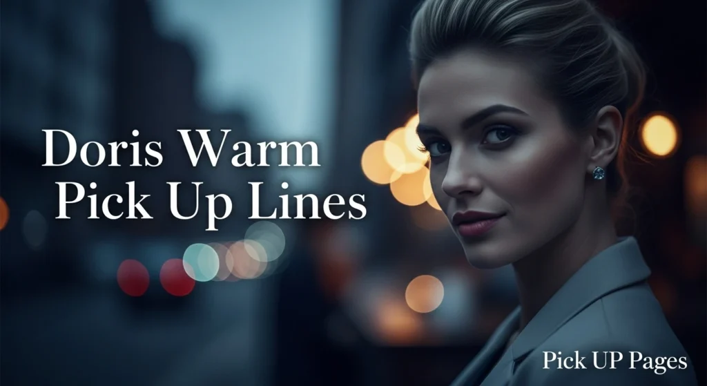 Doris Warm Pick Up Lines