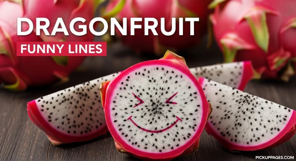 Dragonfruit Funny Lines