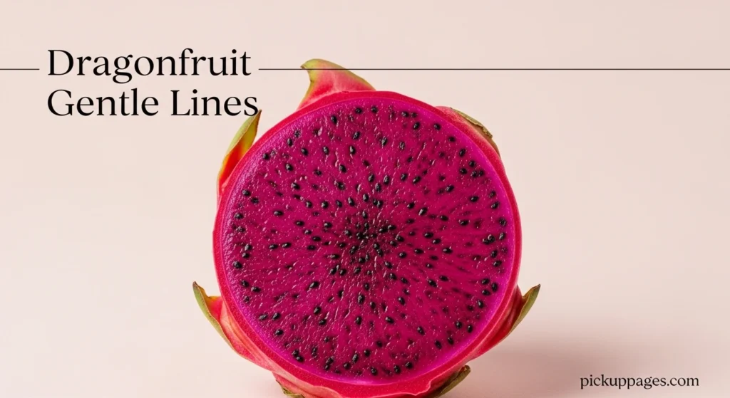 Dragonfruit Gentle Lines
