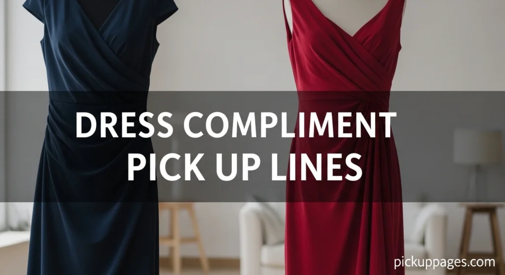 Dress Compliment Pick Up Lines