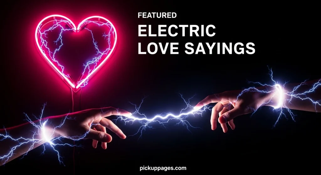 Electric Love Sayings