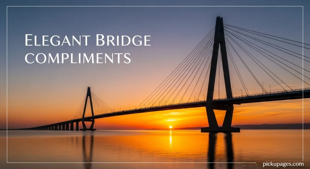 Elegant Bridge Compliments