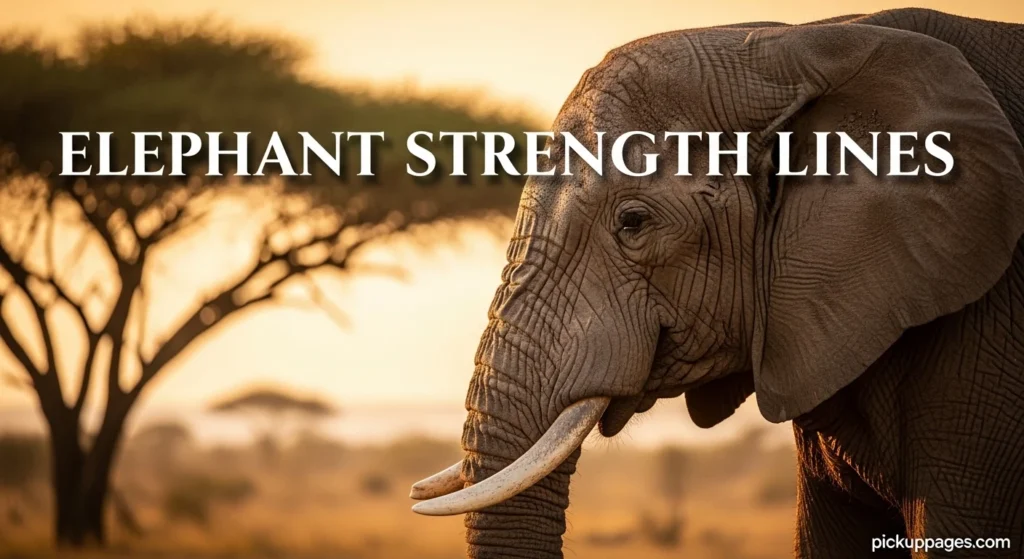 Elephant Strength Lines