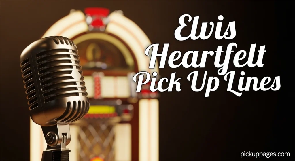 Elvis Heartfelt Pick Up Lines