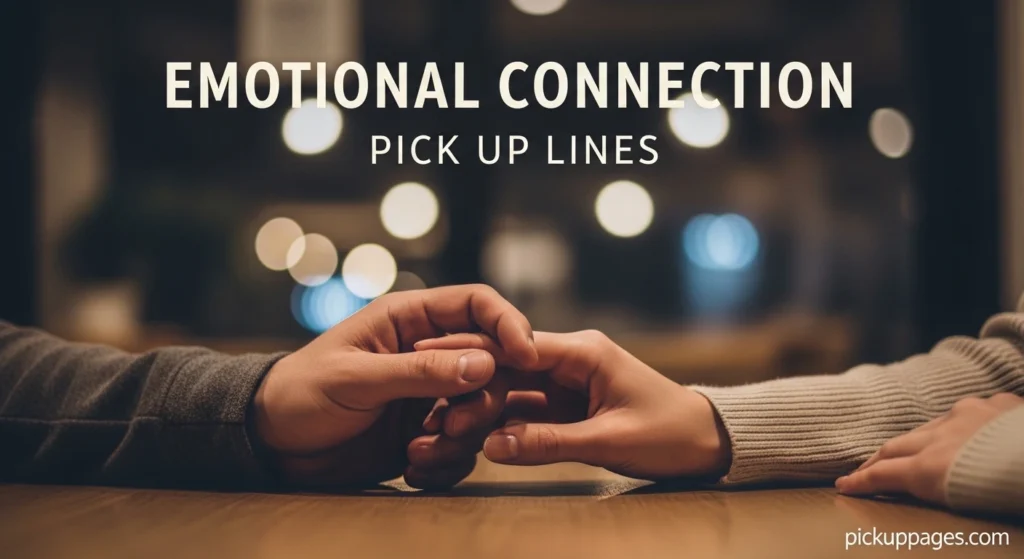 Emotional Connection Pick Up Lines