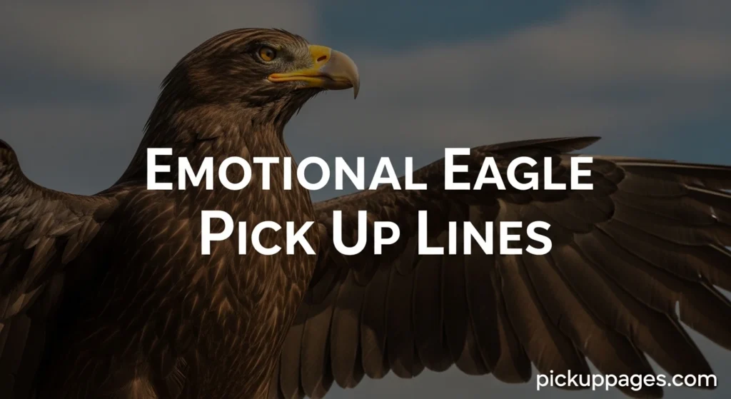 Emotional Eagle Pick Up Lines