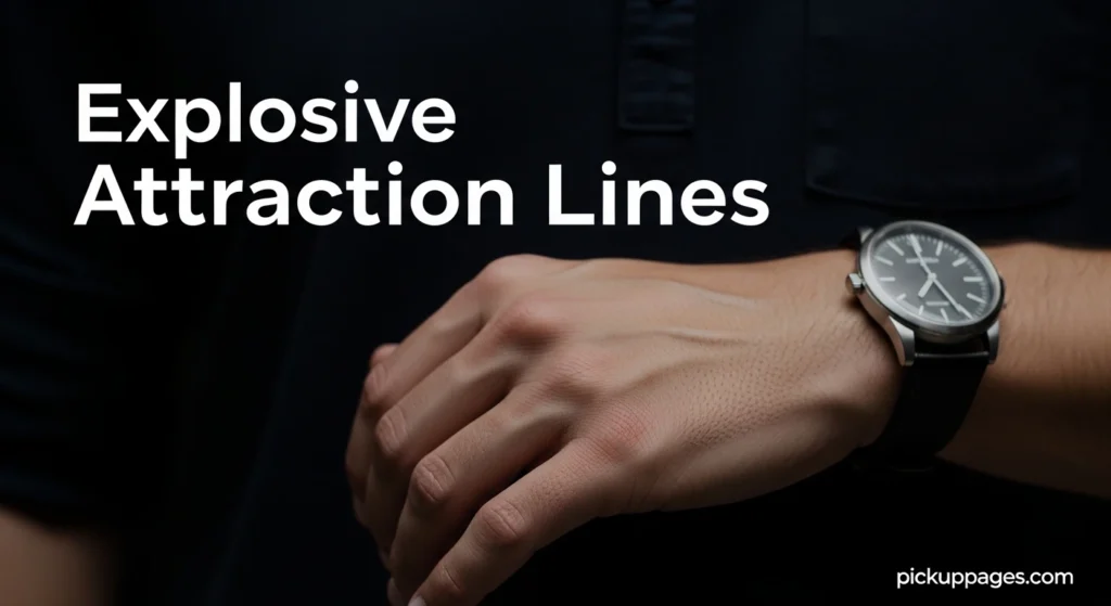 Explosive Attraction Lines