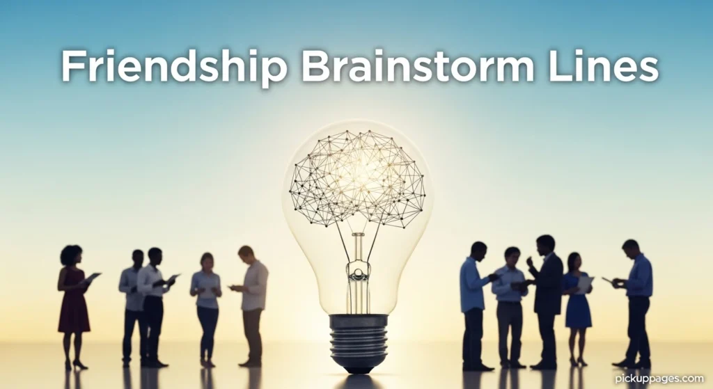 Friendship Brainstorm Lines