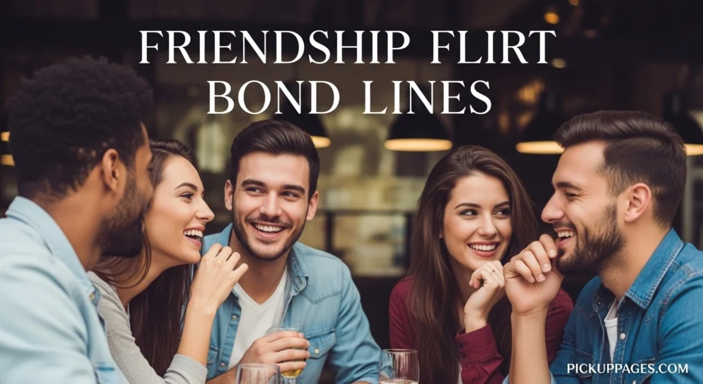 Friendship Flirt Bond Lines