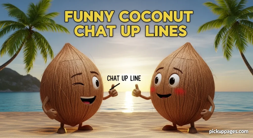 Funny Coconut Chat Up Lines