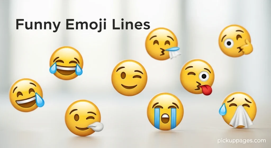 Funny Emoji Lines